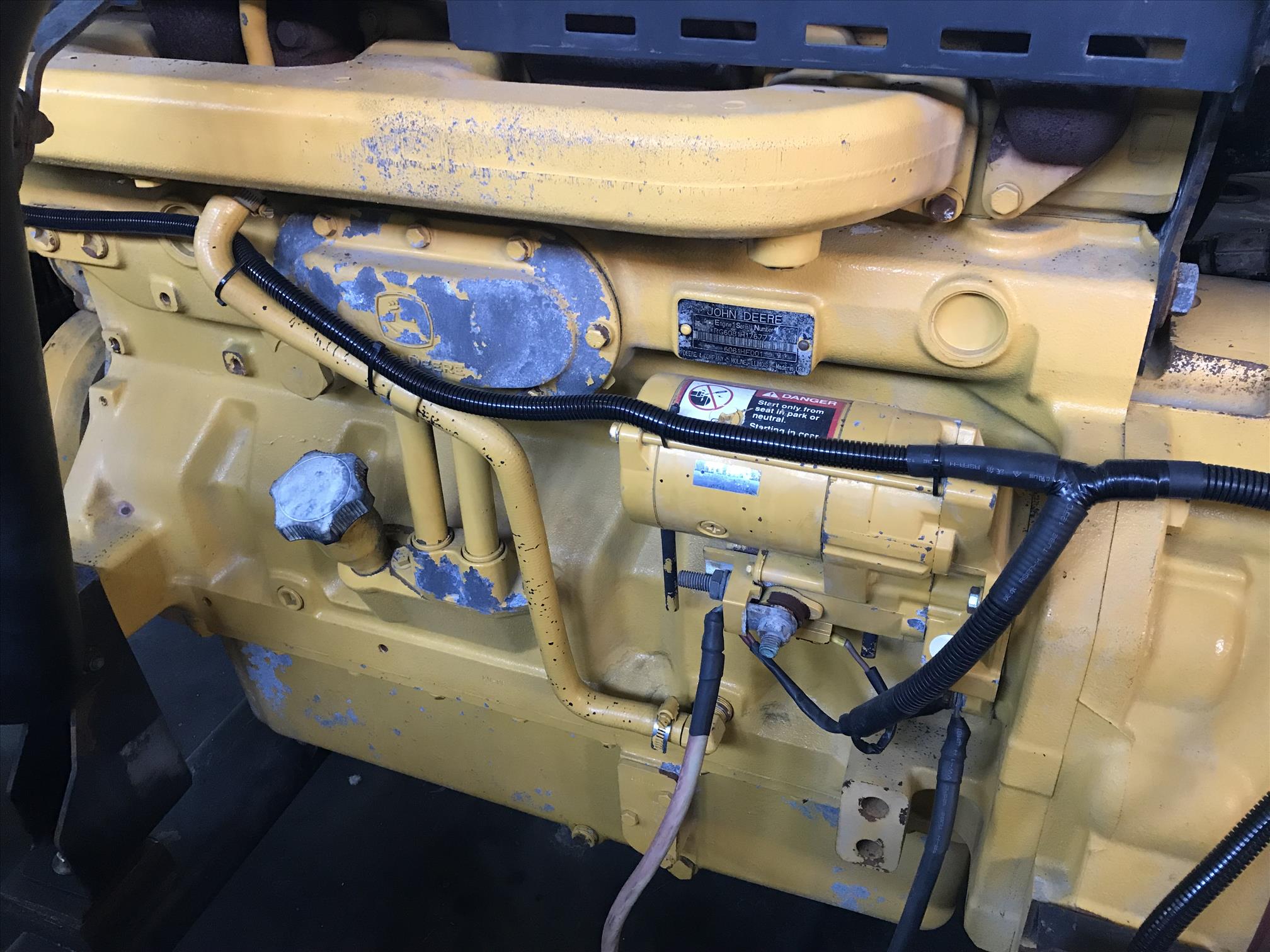 Aksa AJD 275 kVA, John Deere Motor, 2006 Model, 522 Saatte, Kabinsiz, Otomatik, Transfer Panosuz